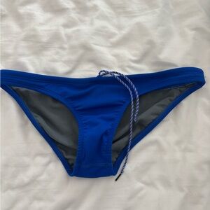 Jolyn Clothing Blue Bikini Bottom
